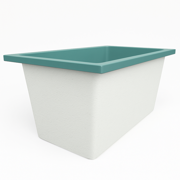 Omnitub Solo Supreme 1250 x 850 UK deep soaking tub 600mm depth rectangular - feature highlight 5