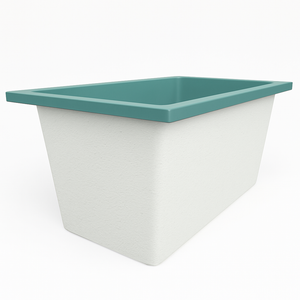 Omnitub 1250 x 750 Deep Soaking Bathtub – 600mm Internal Depth – Rectangular