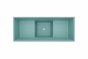 Baignoire à assise profonde 1100 L x 700 W x 1000 H Baignoire de trempage japonaise d'Omnitub