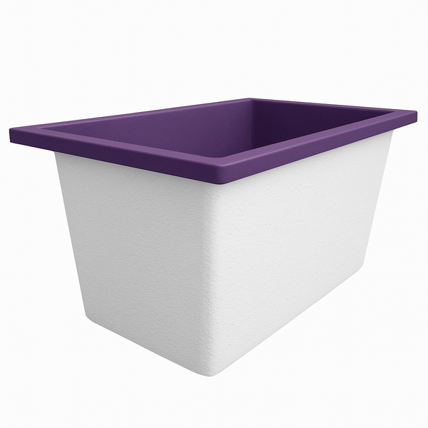 Omnitub Solo Supreme 1250 x 850 UK deep soaking tub 600mm depth rectangular - gallery image 5