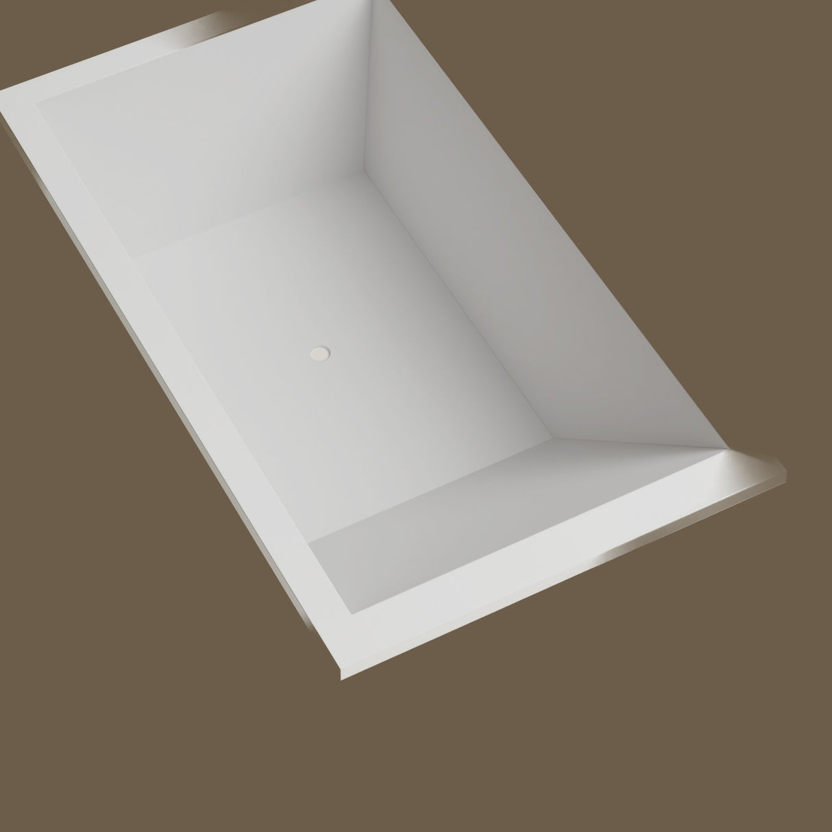 Repose 1900 Reclined Soaking Tub — Into the backrest [render:intoback:nofeet] [bg:hush]