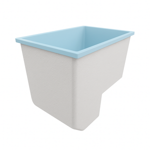 Deep Bathtub With Seat 1100 L x 700 W x 1000 Depth Handmade by Omnitub