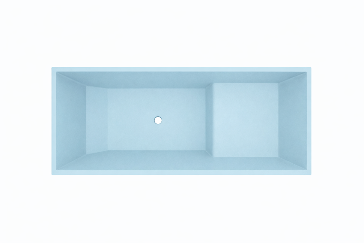 Baignoire à assise profonde 1100 L x 700 W x 1000 H Baignoire de trempage japonaise d'Omnitub