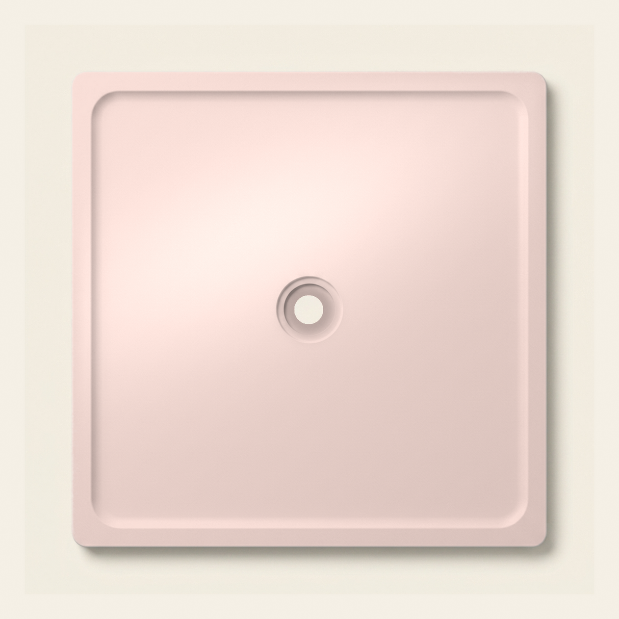 OMN-V5B Rose Pink — 1500 x 1500 shower tray