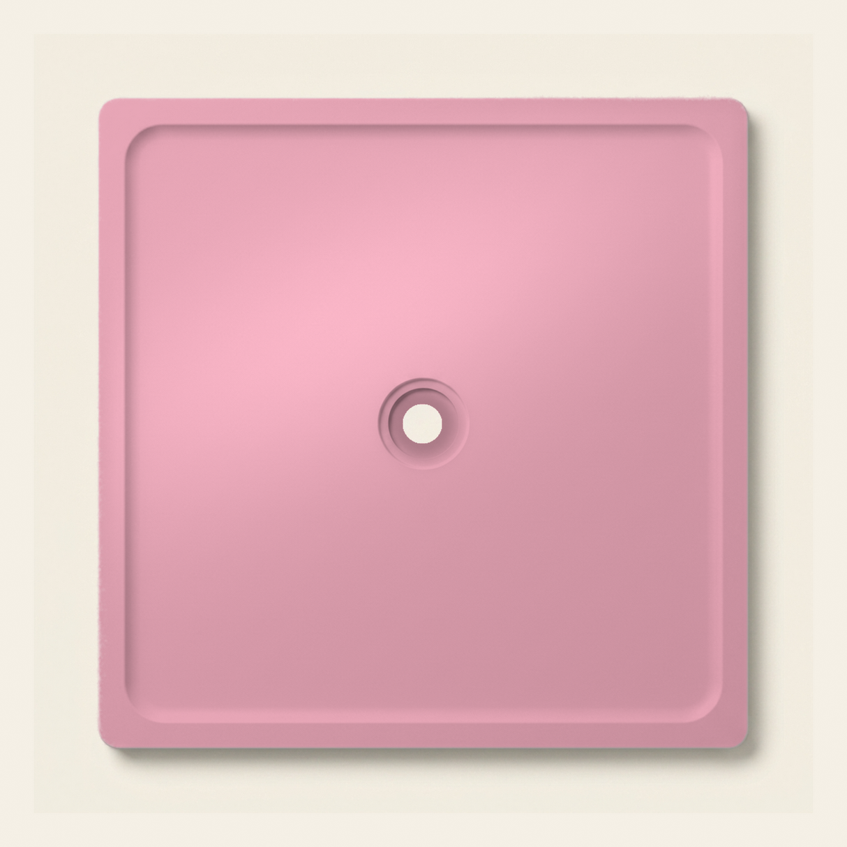 OMN-V5B Rosepetal Pink — 1500 x 1500 shower tray