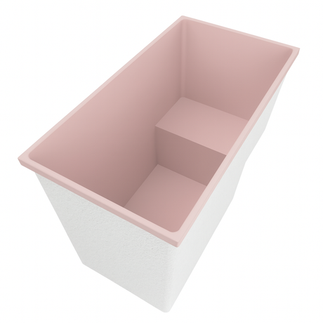 Deep Bathtub With Seat 1495 L x 800 W x 1000 Depth Handmade by Omnitub