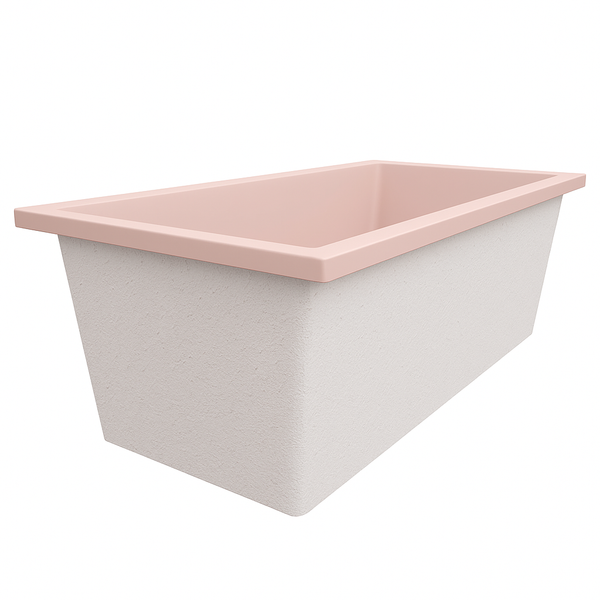 Omnitub 1900 x 900 UK deep soaking tub 600mm depth rectangular - lifestyle setting 5