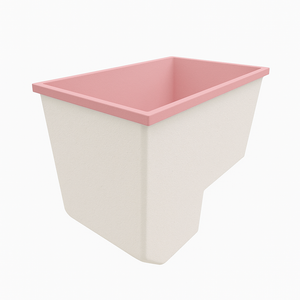 Deep Bathtub With Seat 1100 L x 700 W x 1000 Depth Handmade by Omnitub