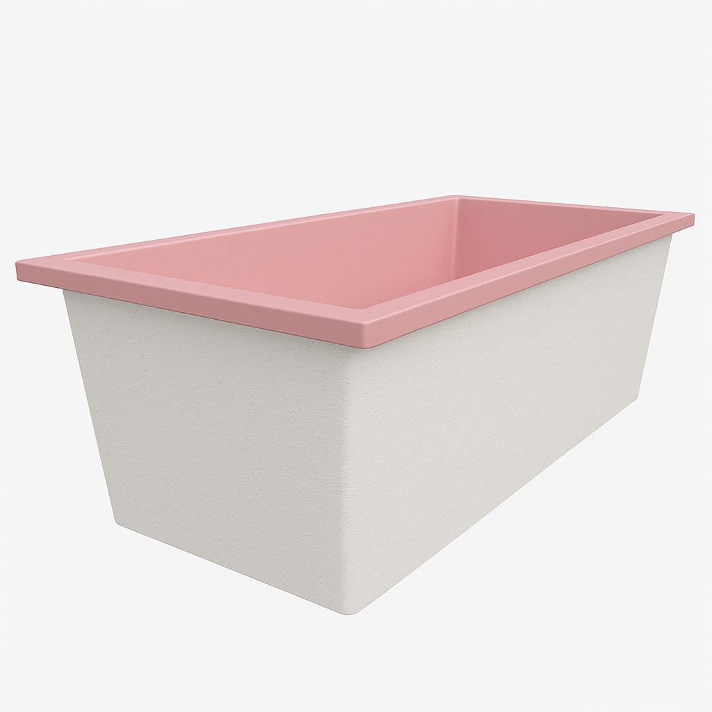 1800 x 800 Deep Soaking Tub – 600mm Depth – Rectangular – Omnitub