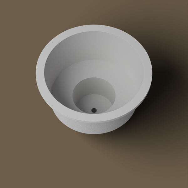 1500 Diameter Soaking Tub — Looking in [render:lookin:nofeet] [bg:hush]