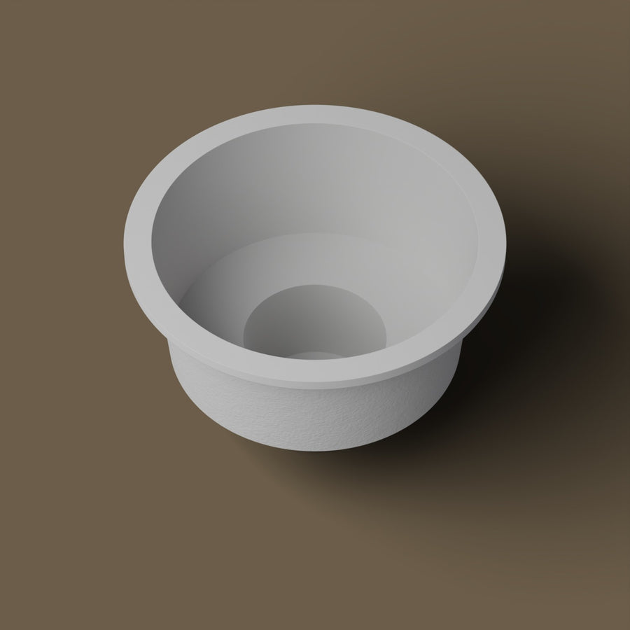 1500 Diameter Soaking Tub — Rim detail