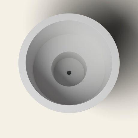 1500 Round Soaking Tub by Omnitub — topdown [render:round-topdown]