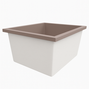 1400 L x 1200 W x 625 H. Bain profond. Omnitub Duo Flow