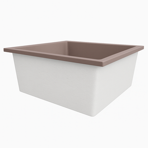 1400 L x 1400 W x 625 H. Bain profond. Omnitub Duo Extrême