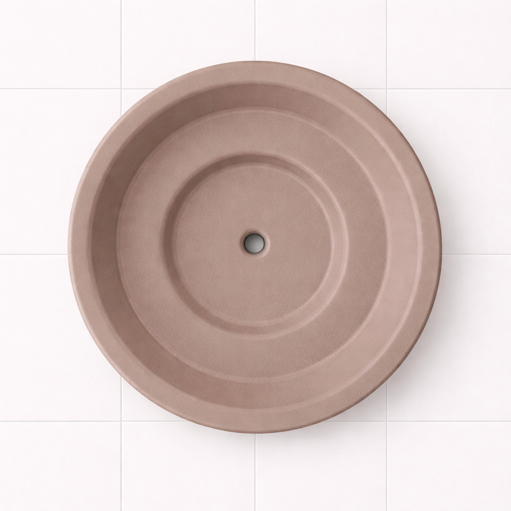 1500 Diameter Soaking Tub – 1000mm Depth – Round by Omnitub - finish and texture 5
