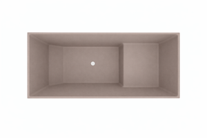 Baignoire à assise profonde 1100 L x 700 W x 1000 H Baignoire de trempage japonaise d'Omnitub