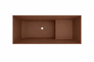 Baignoire à assise profonde 1100 L x 700 W x 1000 H Baignoire de trempage japonaise d'Omnitub