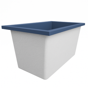 Omnitub 1250 x 750 Deep Soaking Bathtub – 600mm Internal Depth – Rectangular