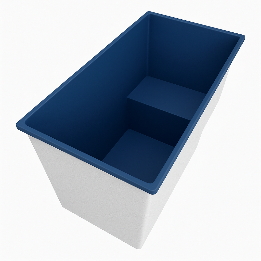 1495 x 800 Seated Soaking Tub – 1000mm Depth – Rectangular – Omnitub