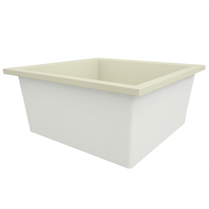 1400 L x 1400 W x 625 H. Bain profond. Omnitub Duo Extrême