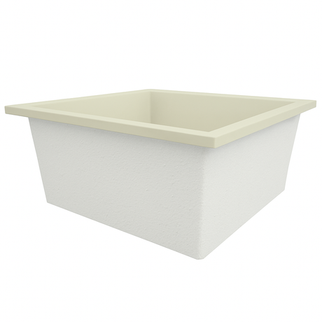 Deep Bathtub 1400 L x 1400 W x 600 Soaking Depth Handmade by Omnitub