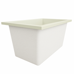 Omnitub 1250 x 750 Deep Soaking Bathtub – 600mm Internal Depth – Rectangular