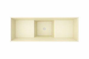 Baignoire à assise profonde 1100 L x 700 W x 1000 H Baignoire de trempage japonaise d'Omnitub