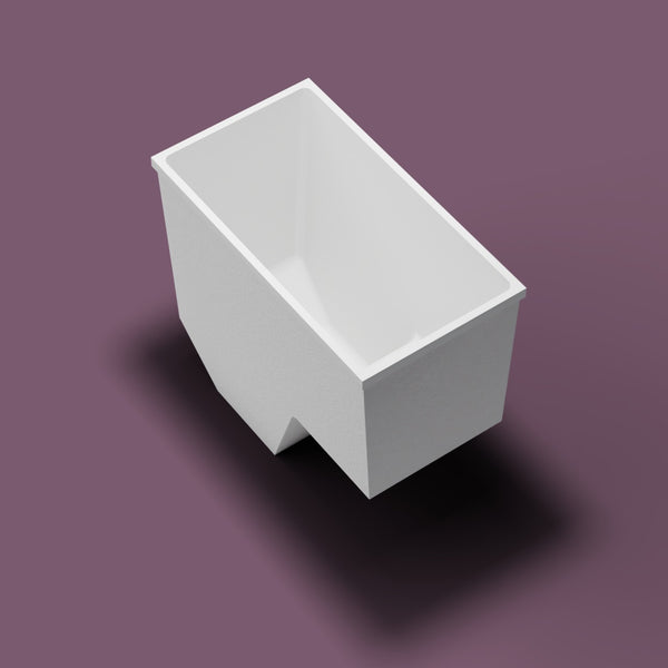 1100 x 600 Seated Soaking Tub — Seat [render:in_seat:nofeet] [bg:aubergine]