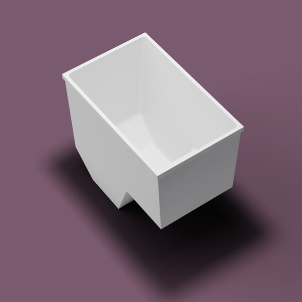 1100 x 700 Seated Soaking Tub — Seat [render:in_seat:nofeet] [bg:aubergine]