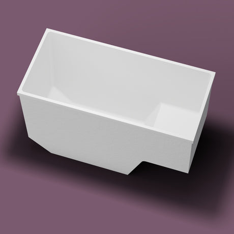 1500 x 700 Seated Soaking Tub — Looking in [render:lookin:nofeet] [bg:aubergine]