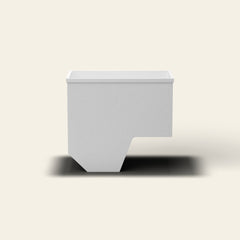 Baignoire rectangulaire à trempage assis 1100 x 700 — Profondeur 1000 mm — Omnitub