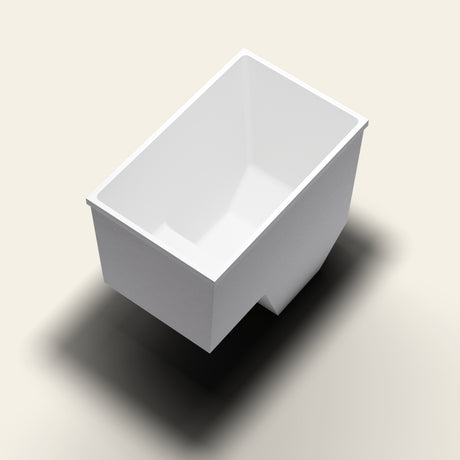 1100 x 700 Seated Soaking Tub by Omnitub — in_corner [render:seated-in_corner]