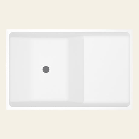 1100 x 700 Seated Soaking Tub by Omnitub — topdown [render:seated-topdown]