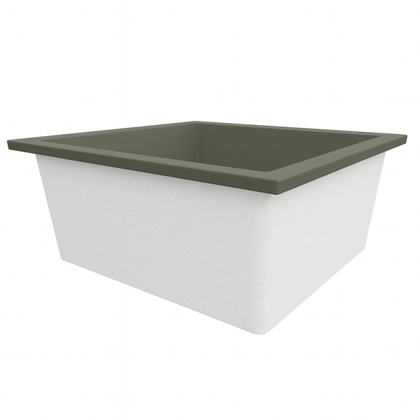Omnitub 1200 x 1200 deep soaking tub 600mm depth square - gallery image 5