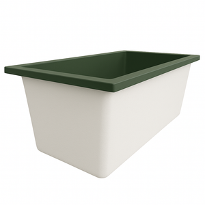 1500 x 800 Deep Soaking Tub – 600mm Depth – Rectangular – Omnitub