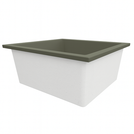 Deep Bathtub 1400 L x 1400 W x 600 Soaking Depth Handmade by Omnitub