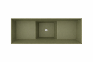 Baignoire à assise profonde 1100 L x 700 W x 1000 H Baignoire de trempage japonaise d'Omnitub