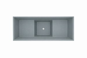 Baignoire à assise profonde 1100 L x 700 W x 1000 H Baignoire de trempage japonaise d'Omnitub