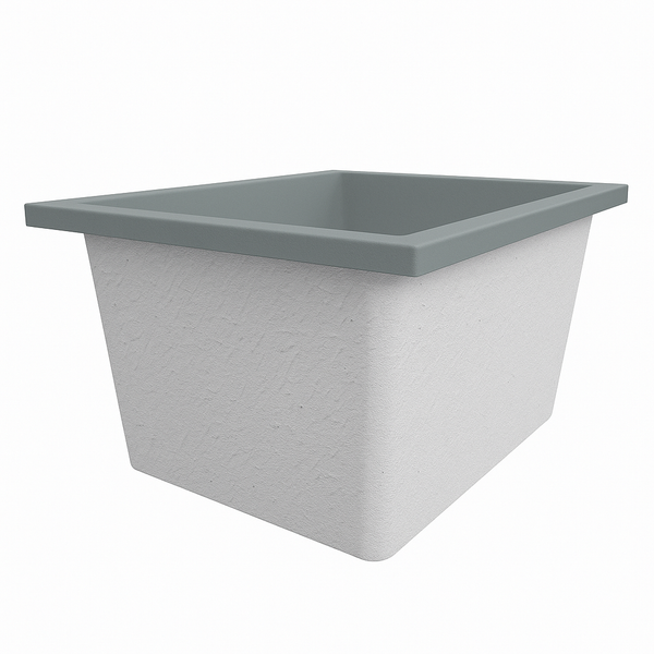 Omnitub Solo Extra 1150 x 900 handmade UK deep soaking tub 600mm depth rectangular - colour detail 7