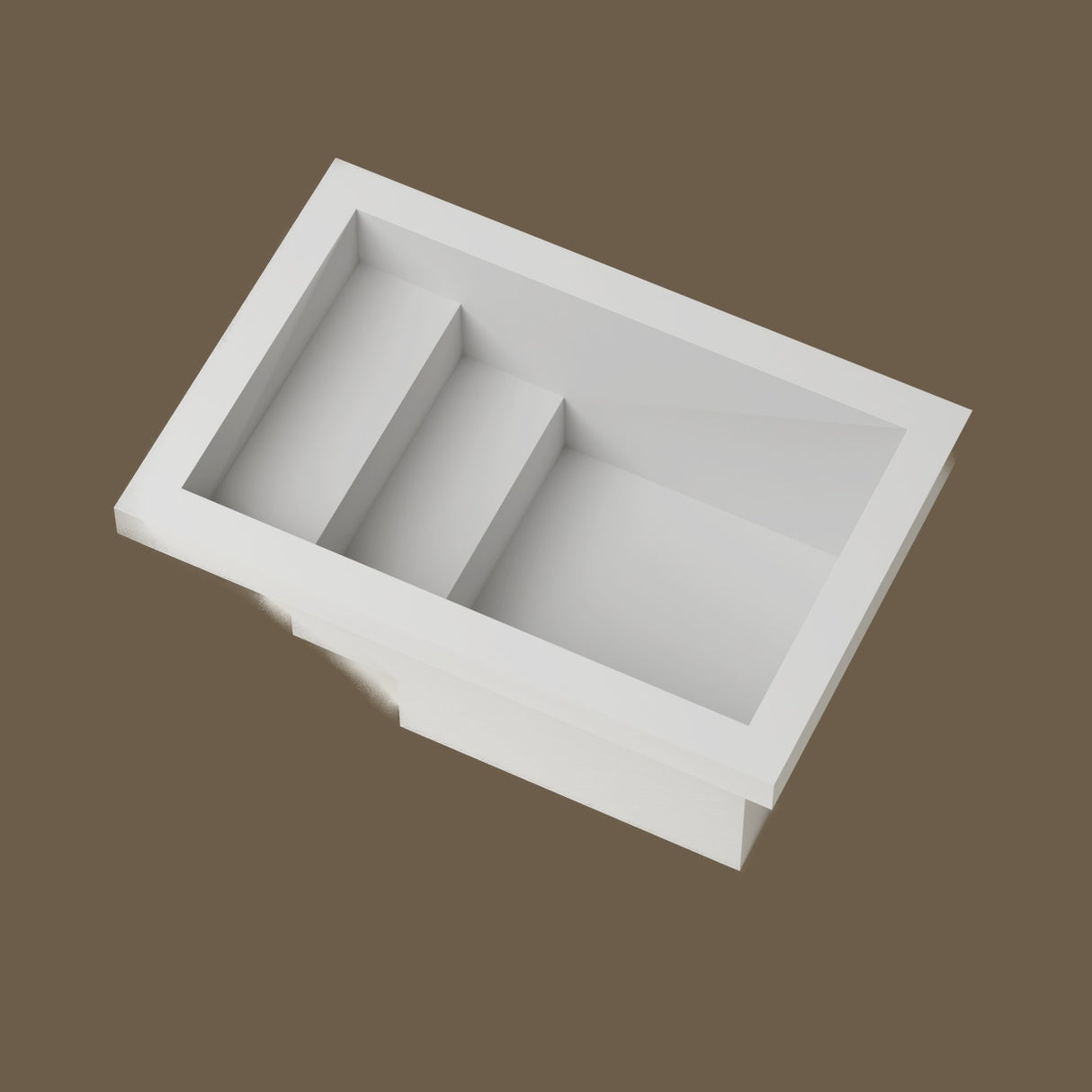 3000 × 2000 Step-Entry Plunge & Soaking Tub — Deep well [render:deepwell:nofeet] [bg:hush]