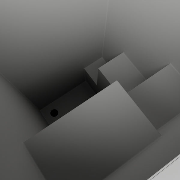 1000 x 1000 Plunge Tub — Interior steps