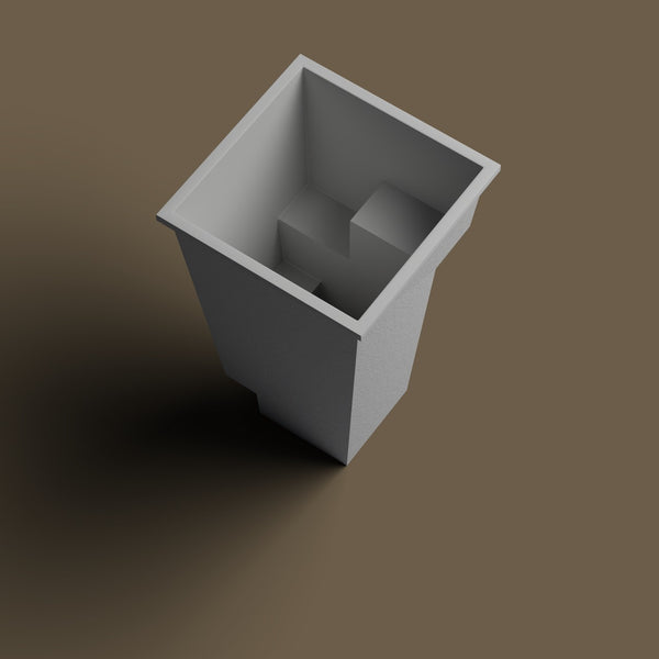 1000 x 1000 Plunge Tub — Looking in