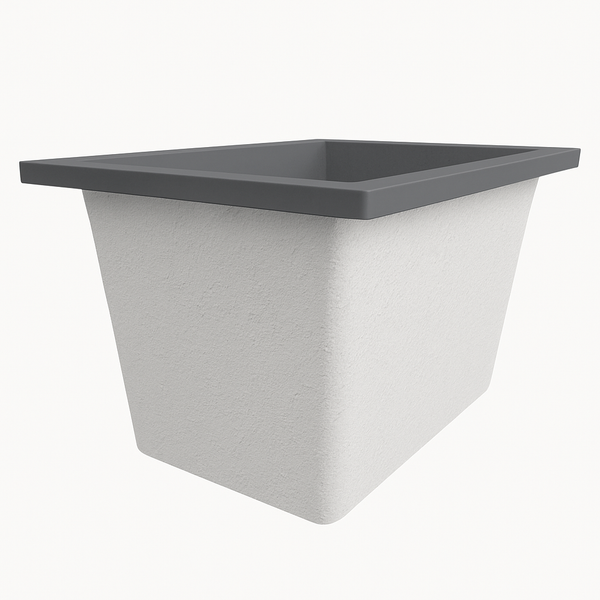 Omnitub Solo Max 1050 x 800 handmade UK deep soaking tub 600mm depth rectangular - design feature 6
