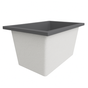 Omnitub 1250 x 750 Deep Soaking Bathtub – 600mm Internal Depth – Rectangular
