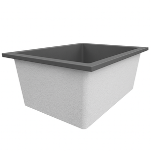 1500 L x 1050 W x 625 H. Bain profond. Omnitub Duo Extra 