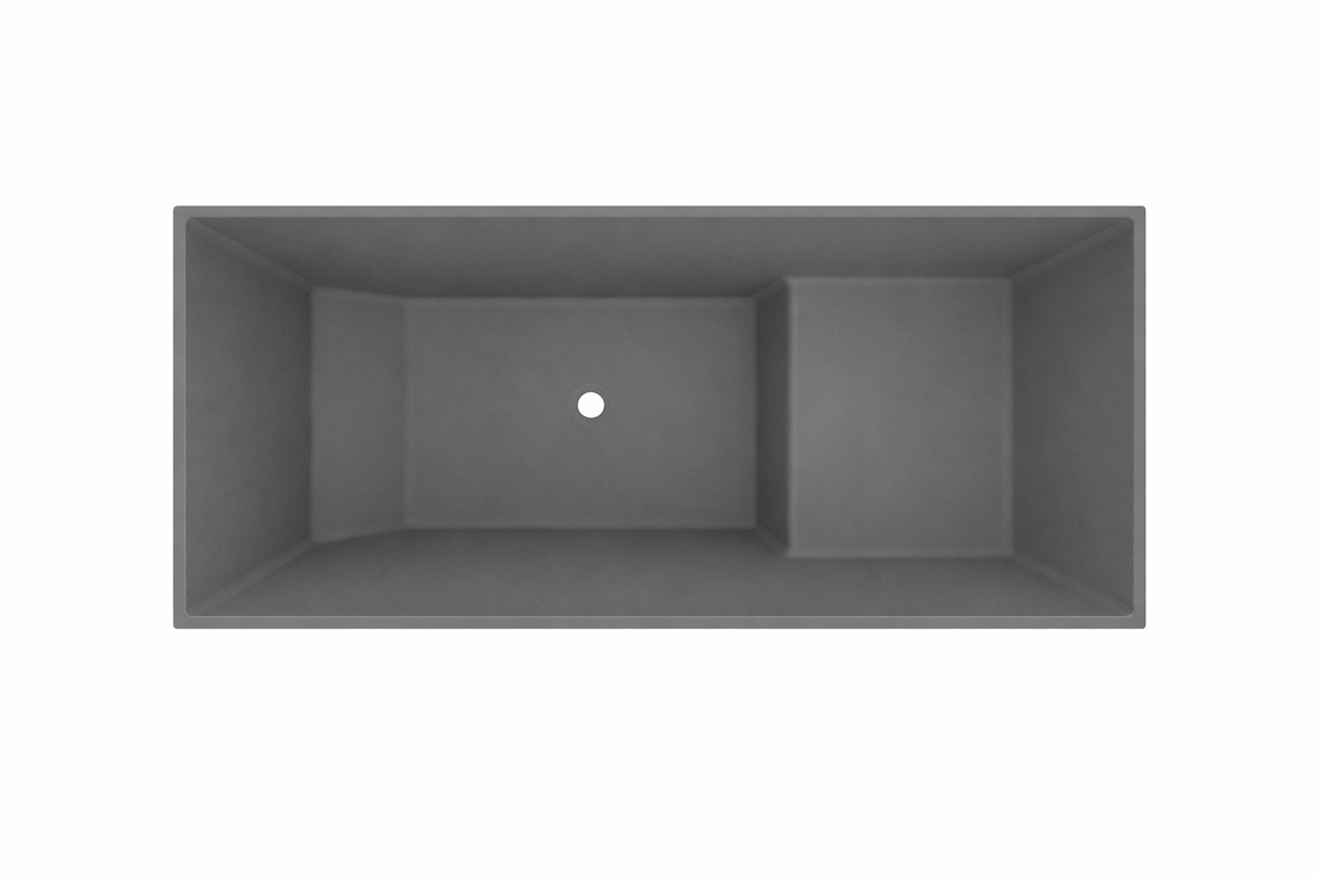 Baignoire à assise profonde 1100 L x 700 W x 1000 H Baignoire de trempage japonaise d'Omnitub