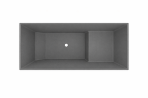 Baignoire à assise profonde 1100 L x 700 W x 1000 H Baignoire de trempage japonaise d'Omnitub