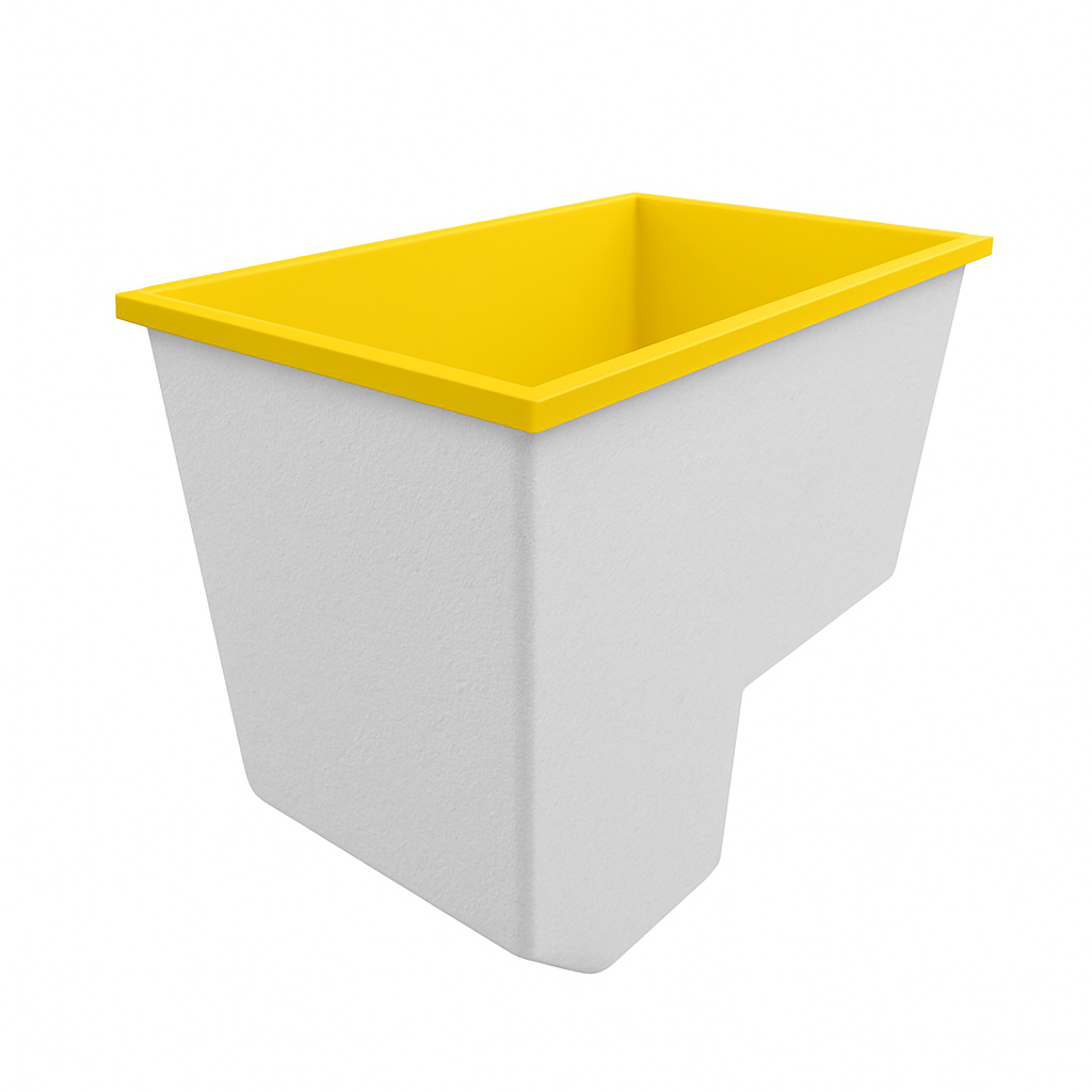 Deep Bathtub With Seat 1100 L x 700 W x 1000 Depth Handmade by Omnitub