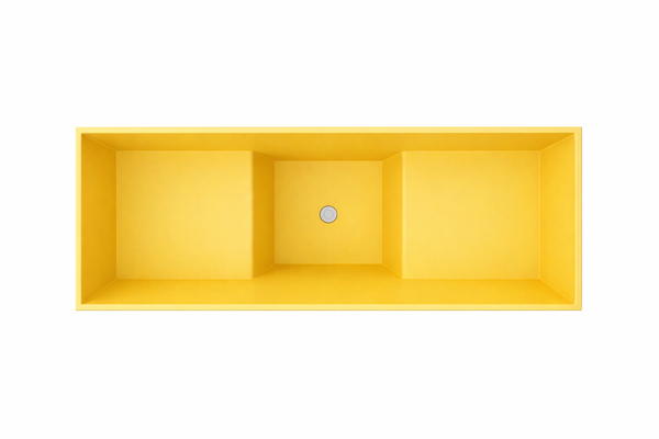 Omnitub 1500 x 700 seated soaking tub 1000mm depth - close-up detail 6