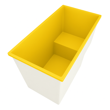 Deep Bathtub With Seat 1495 L x 800 W x 1000 Depth Handmade by Omnitub